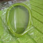 Green Oval Shape Vegetable Container Premium Fruits Saver Keeper (1 Pc)