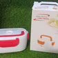 Electric lunch box with heating elements, portable design