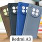 Stitch Leather Hard Case For Redmi
