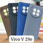 Stitch Leather Hard Case For Vivo