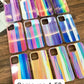 Rainbow Shiny Hard Case For Samsung