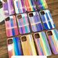 Rainbow Shiny Hard Case For Samsung