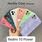 Marble Fancy Hard Case For Redmi