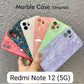 Marble Fancy Hard Case For Redmi