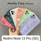 Marble Fancy Hard Case For Redmi