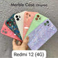 Marble Fancy Hard Case For Redmi