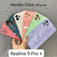 Marble Fancy Hard Case For Realme