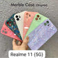 Marble Fancy Hard Case For Realme