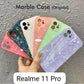 Marble Fancy Hard Case For Realme