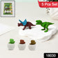 Dinosaur & Egg Shaped 3D Puzzle Erasers – Fun Mini Erasers for Kids (5 Pcs Set)