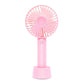 Mini portable fan for summer; ideal for offices and homes (batteries not included).