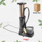 Foot & Portable & High Pressure Double-Cylinder Air Pump (1 Pc)