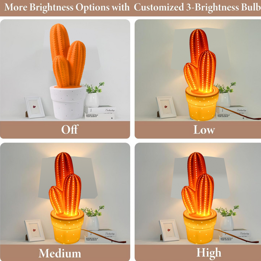 Ceramic Table Lamp Big Desk Lamp (1 Pc)