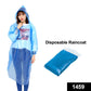 Long raincoat for men and women, unisex design