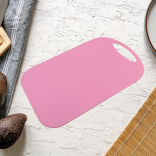 Compact cutting board for fruits and snacks.