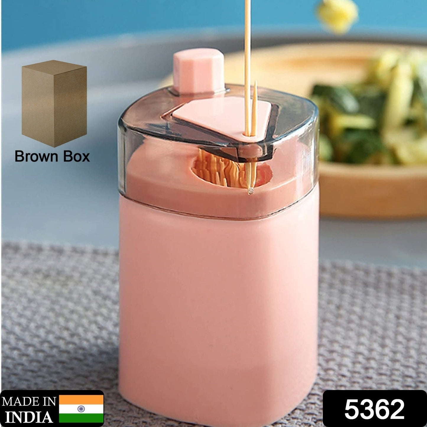 Toothpick holder dispenser