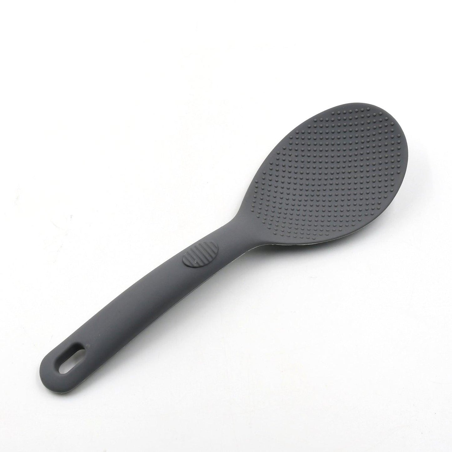 5464 Silicone Handle Spatula Spoon, Non Stick Rubber Rice Spoon Utensil Kitchen Cooking Tools (24 cm)