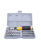 Tool kit with a variety of socket sizes