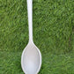 Heat resistant large silicone spoon, 32 cm, for use in the kitchen.