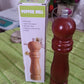 Wooden Pepper Mill 8 inch Tall - Best Pepper Grinder (1 Pc)