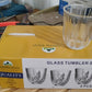 Premium Transparent Glass Tumbler Set (256ML / 6 Pc)