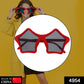 Fun star frame sunglasses in bright colors