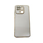 6D Golden Chrome Case For Redmi