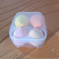 Makeup Sponges Set, Perfect for Liquid, Cream, and Powder (4 Pcs Set With Case)