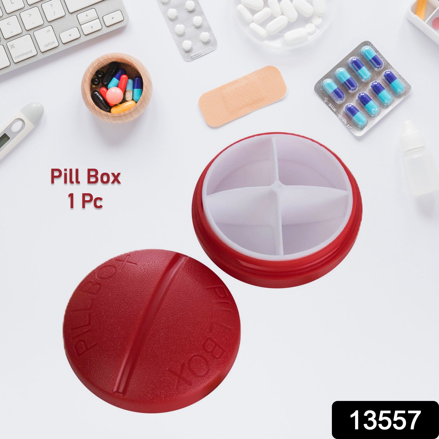 AUVON Portable Pill Organizer