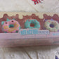 Cute donut erasers perfect for school gifts