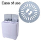 Universal Fit Top Load Semi Automatic Washing Machine Spin Safety Cover / Spinner Cap / Dryer Safety Cover / Lid & Plate (1 pc)