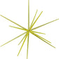 3D Gold Star Hanging Decoration Star, Acrylic Look  Hanging Luminous Star for Windows, Home, Garden Festive Embellishments for Holiday Parties Weddings Birthday Home Decoration (Big)