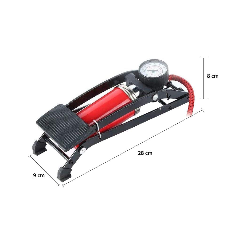 Foot pump for car tires