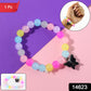 Premium Multicolor Pastel Bead Stretch Bracelet (1 Pc)