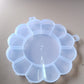 Round Compartment Plastic Storage Box (1 Pc)