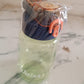 Green Leak-Proof Portable Fruit Infuser Water Bottle Approx 600ML (1 Pc)