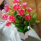 Wild Artificial Flower Plant for Home & Office Decor (1 Pc, Cute Pot)