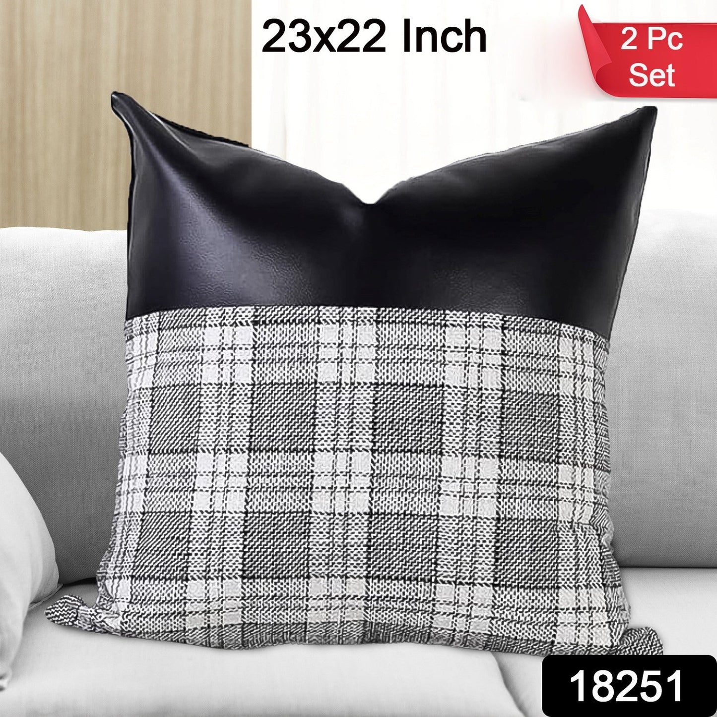 2 pc set pillow cover