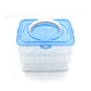 36-grid plastic egg box with a 3-layer stackable design for efficient egg storage