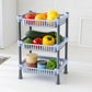 3-Layer Multipurpose Kitchen Storage Basket Rack