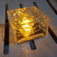 Solar Ice Cube Garden Light for Pathways & Christmas Decor
