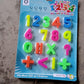 Educational toy with magnetic numbers for interactive play.