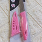 pink colored kitchen knife