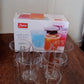 Apex Welcome Plastic Glass Set for Daily Use – Set of 6