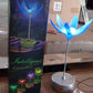 Lotus Flower Lamp with Music, Touch Open and Close, USB Rechargeable (1 Pc / Only One Color)