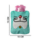 Doremon Cartoon Small Hot Water Bag with Cover for Pain Relief