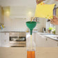 Funnel made of food-grade silicone for safe and easy liquid transfer