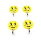 Multipurpose Smiley Wall Hooks: Kitchen, Bathroom, Door Hangers