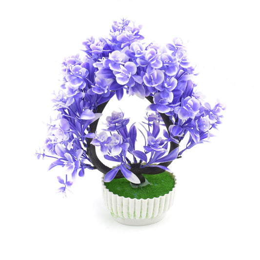 Artificial Flower Plant with Cute Pot – Perfect for Home & Office Decor (1 Pc)