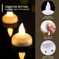 Floating tea light candles for events